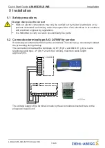 Предварительный просмотр 13 страницы ZIEHL-ABEGG 349077 Quick Start Manual