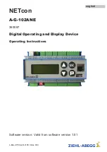 Preview for 1 page of ZIEHL-ABEGG 380087 Operating Instructions Manual