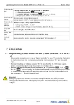 Preview for 16 page of ZIEHL-ABEGG Acontrol PDE-10 Operating Instructions Manual