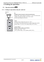 Preview for 20 page of ZIEHL-ABEGG Acontrol PDE-10 Operating Instructions Manual