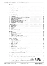 Preview for 2 page of ZIEHL-ABEGG Acontrol PKE-10 Operating Instructions Manual