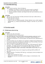 Preview for 10 page of ZIEHL-ABEGG ECQ Operating Instructions Manual