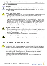 Preview for 7 page of ZIEHL-ABEGG FB Series Translation Of The Original Operating Instructions