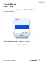 ZIEHL-ABEGG Fcontrol Basic FSDM Series Operating Instructions Manual preview