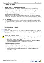 Предварительный просмотр 3 страницы ZIEHL-ABEGG IF-ECblue Operating Instructions Manual