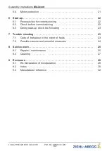 Предварительный просмотр 3 страницы ZIEHL-ABEGG MAXvent FV31 Series Assembly Instructions Manual