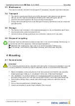 Preview for 8 page of ZIEHL-ABEGG NETcon D-G-64NE Operating Instructions Manual