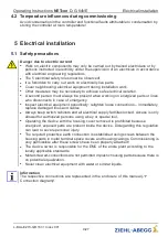 Preview for 9 page of ZIEHL-ABEGG NETcon D-G-64NE Operating Instructions Manual