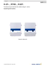 ZIEHL-ABEGG R-DT Series Operating Instructions Manual preview