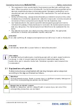 Preview for 4 page of ZIEHL-ABEGG RAE-2G Operating Instructions Manual