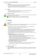 Предварительный просмотр 8 страницы ZIEHL-ABEGG UNIcon MODBUS Master CXE/AV Operating Instructions Manual