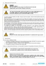 Preview for 4 page of ZIEHL MU1001K Operating Manual