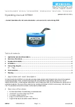 ZIEHL STWA1 Operating Manual preview