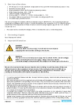 Preview for 3 page of ZIEHL TMU100V Operating Manual