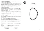 Preview for 1 page of zieta Tafla IQ Instructions Of Use And Maintenance