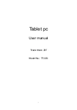 ZIF T722G User Manual preview