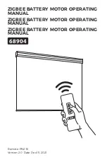 ZIGBEE 68904 Operating Manual preview