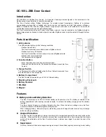 ZIGBEE DC-16SL-ZBS User Manual предпросмотр