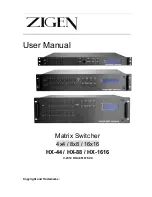 Zigen HX-1616 User Manual preview