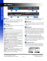 Предварительный просмотр 2 страницы Zigen HXL-44Plus Quick Start Manual