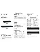 Zigen ZIG-14DA User Manual preview