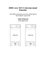 Zigen ZIG-HDMI-UCE User Manual preview