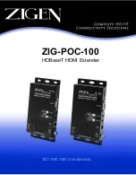 Preview for 1 page of Zigen ZIG-POC-100 User Manual