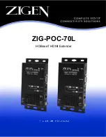 Предварительный просмотр 1 страницы Zigen ZIG-POC-70L User Manual