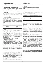 Preview for 9 page of Zigmund & Shtain 3PCLIOBI3640ZS Use And Maintenance Instructions