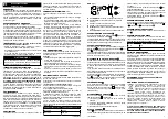 Preview for 3 page of Zigmund & Shtain CIS 029.45 BX User Instructions