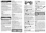 Preview for 7 page of Zigmund & Shtain CIS 029.45 BX User Instructions