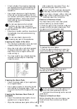 Preview for 36 page of Zigmund & Shtain E 144 B User Manual