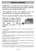 Preview for 19 page of Zigmund & Shtain EN 109.722 Instruction Booklet For Installation, Use, Maintenance