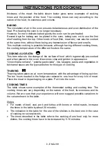 Preview for 24 page of Zigmund & Shtain EN 109.722 Instruction Booklet For Installation, Use, Maintenance