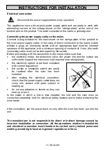 Preview for 29 page of Zigmund & Shtain EN 109.722 Instruction Booklet For Installation, Use, Maintenance