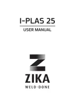 Предварительный просмотр 1 страницы zika I-PLAS25 II User Manual