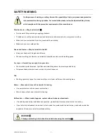 Предварительный просмотр 2 страницы zika Mini 160 Owner'S Manual