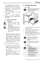 Предварительный просмотр 7 страницы ZILA Aero aH 100 Mounting And Operating Instructions