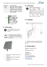 Предварительный просмотр 12 страницы ZILA Aero aH 100 Mounting And Operating Instructions