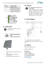 Предварительный просмотр 22 страницы ZILA Aero aH 100 Mounting And Operating Instructions