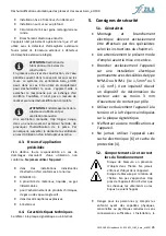 Предварительный просмотр 26 страницы ZILA Aero aH 100 Mounting And Operating Instructions