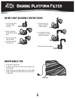 Preview for 3 page of Zilla Basking Platform Filter Instructions