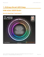 Preview for 4 page of Zillion Lights ZLHoop User Manual