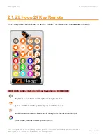 Preview for 16 page of Zillion Lights ZLHoop User Manual