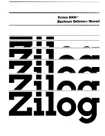 Preview for 1 page of ZiLOG System 8000 model 21 Hardware Reference Manual