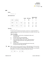 Preview for 165 page of ZiLOG Z8 CPU User Manual