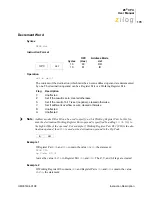 Preview for 185 page of ZiLOG Z8 CPU User Manual