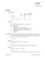 Preview for 190 page of ZiLOG Z8 CPU User Manual