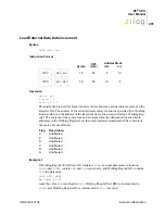 Preview for 208 page of ZiLOG Z8 CPU User Manual