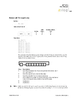 Preview for 228 page of ZiLOG Z8 CPU User Manual